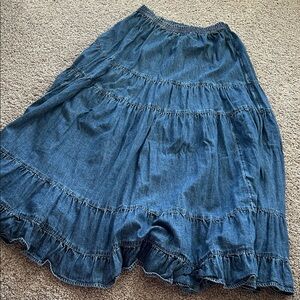 American Eagle Outfitters Blue Denim Skirt